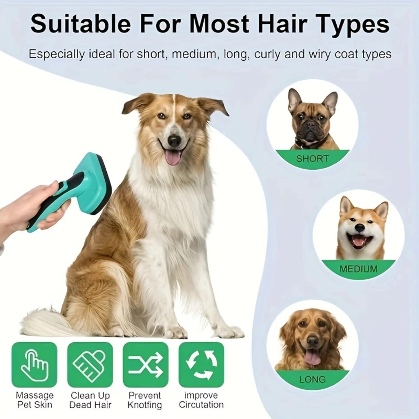 Self Cleaning Slicker Brush