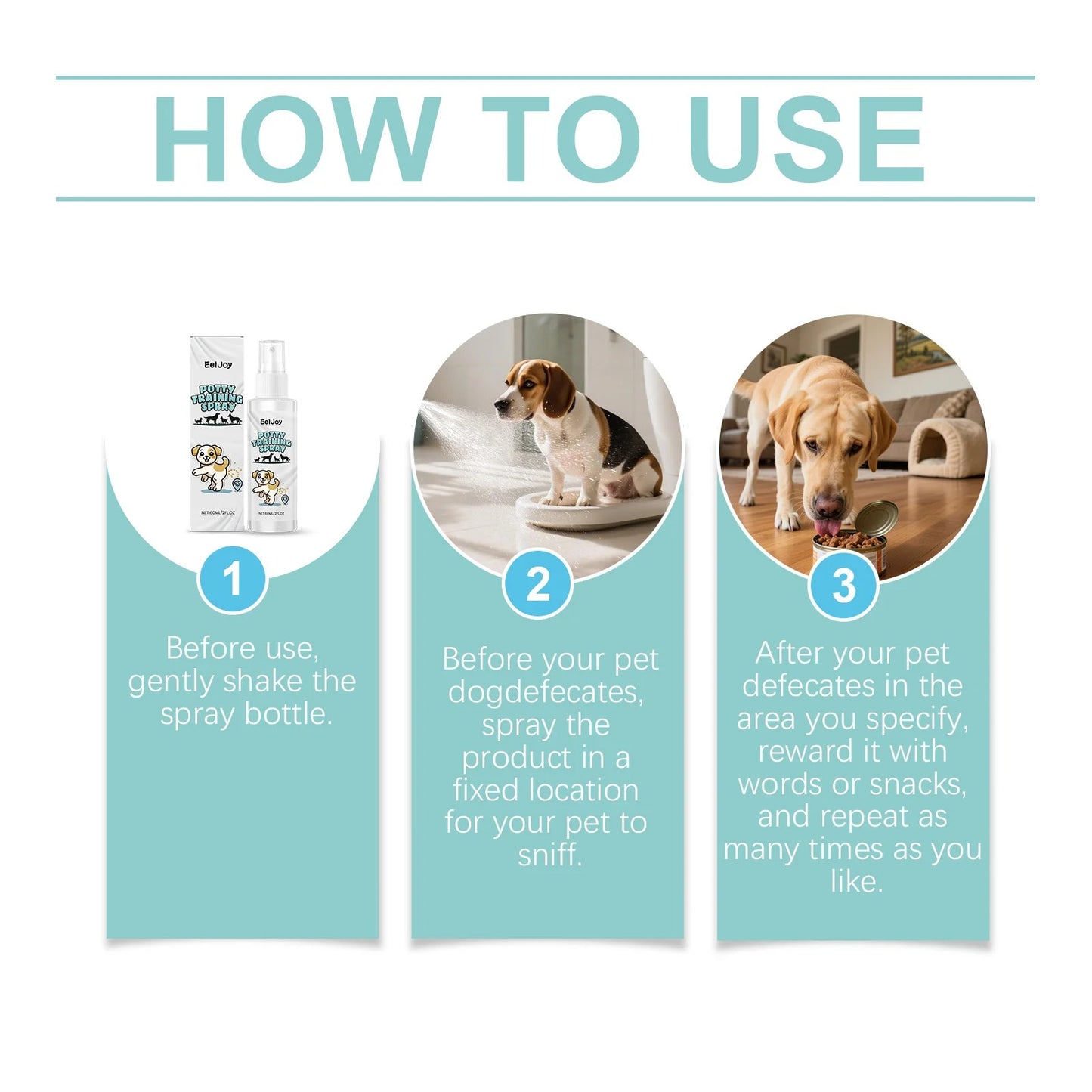 Dog Toilet Training Spray
